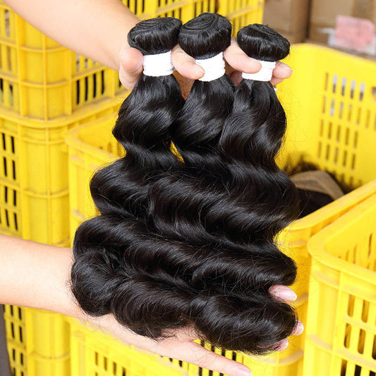 T1 double drawn hair-Loose wave