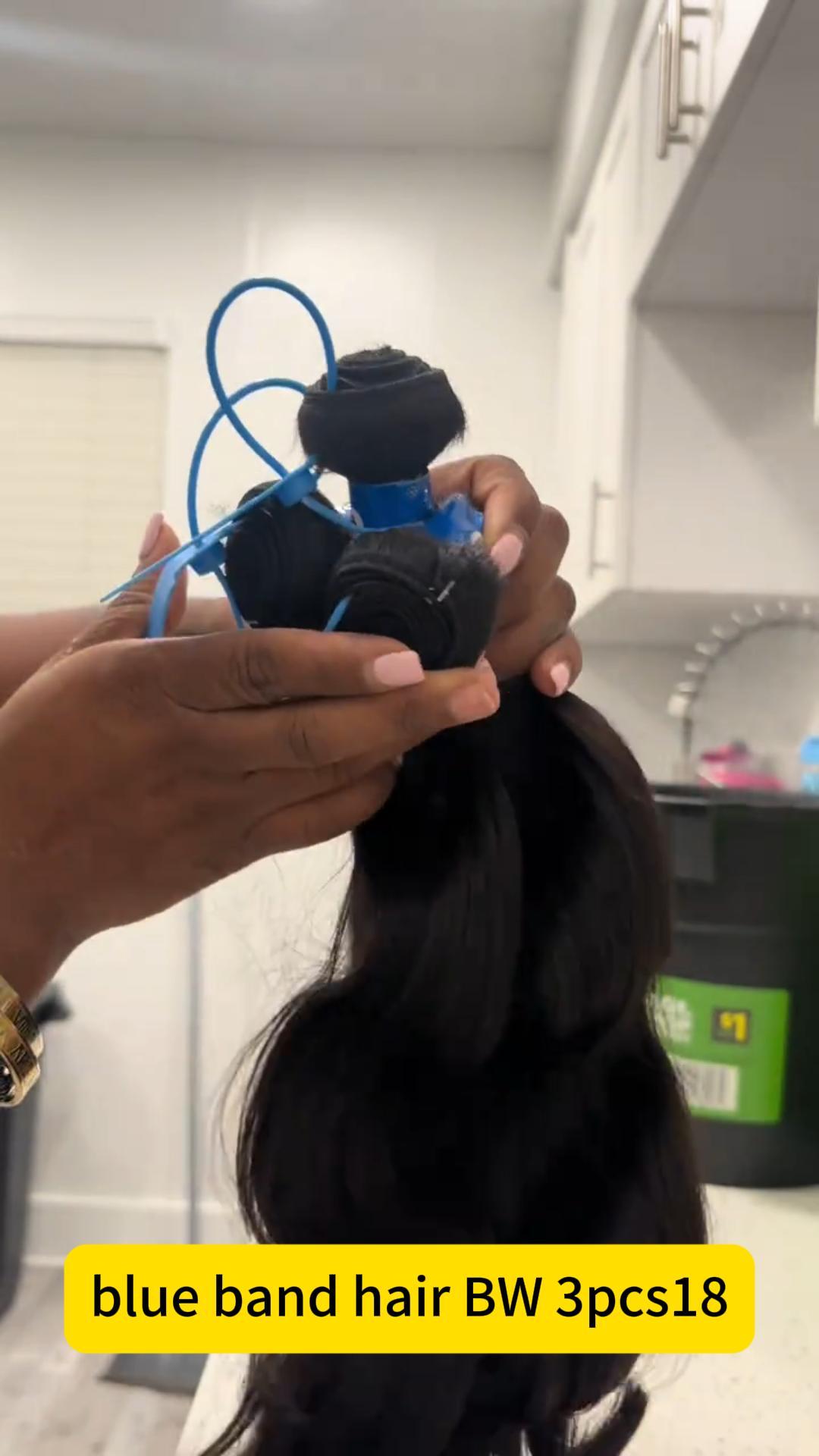 KBL Blue Band Raw Hair – Premium Factory Raw Bundles Loved by Customers