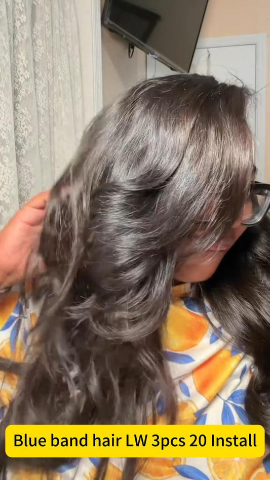 KBL Blue Band Raw Loose Wave Hair 3pcs Bundle Deals