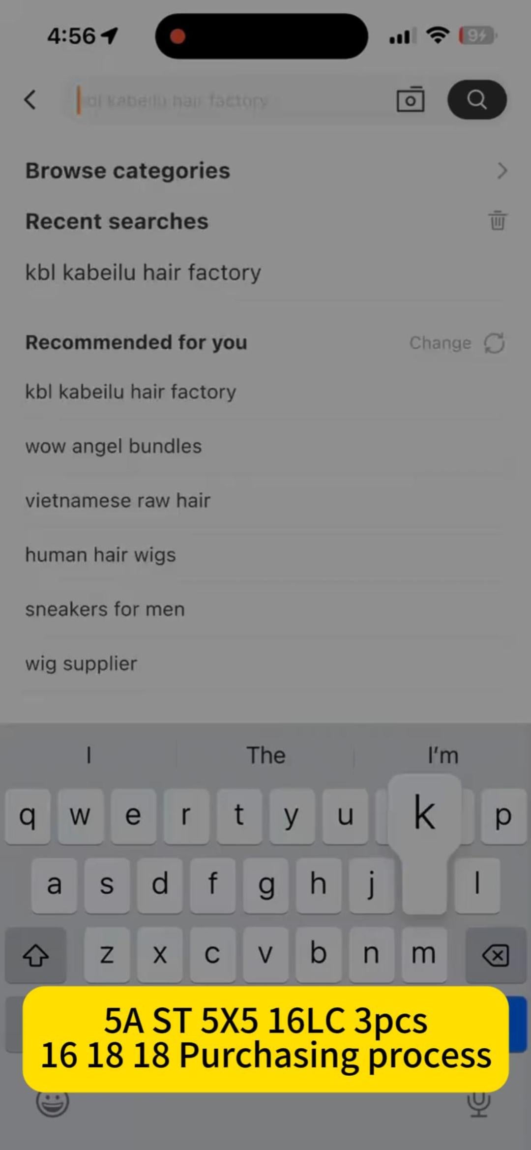 KBL Blue Band Raw Straight Hair 3pcs Bundle Deals