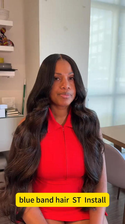 KBL Blue Band Raw Straight Hair 5pcs Bundle Deals