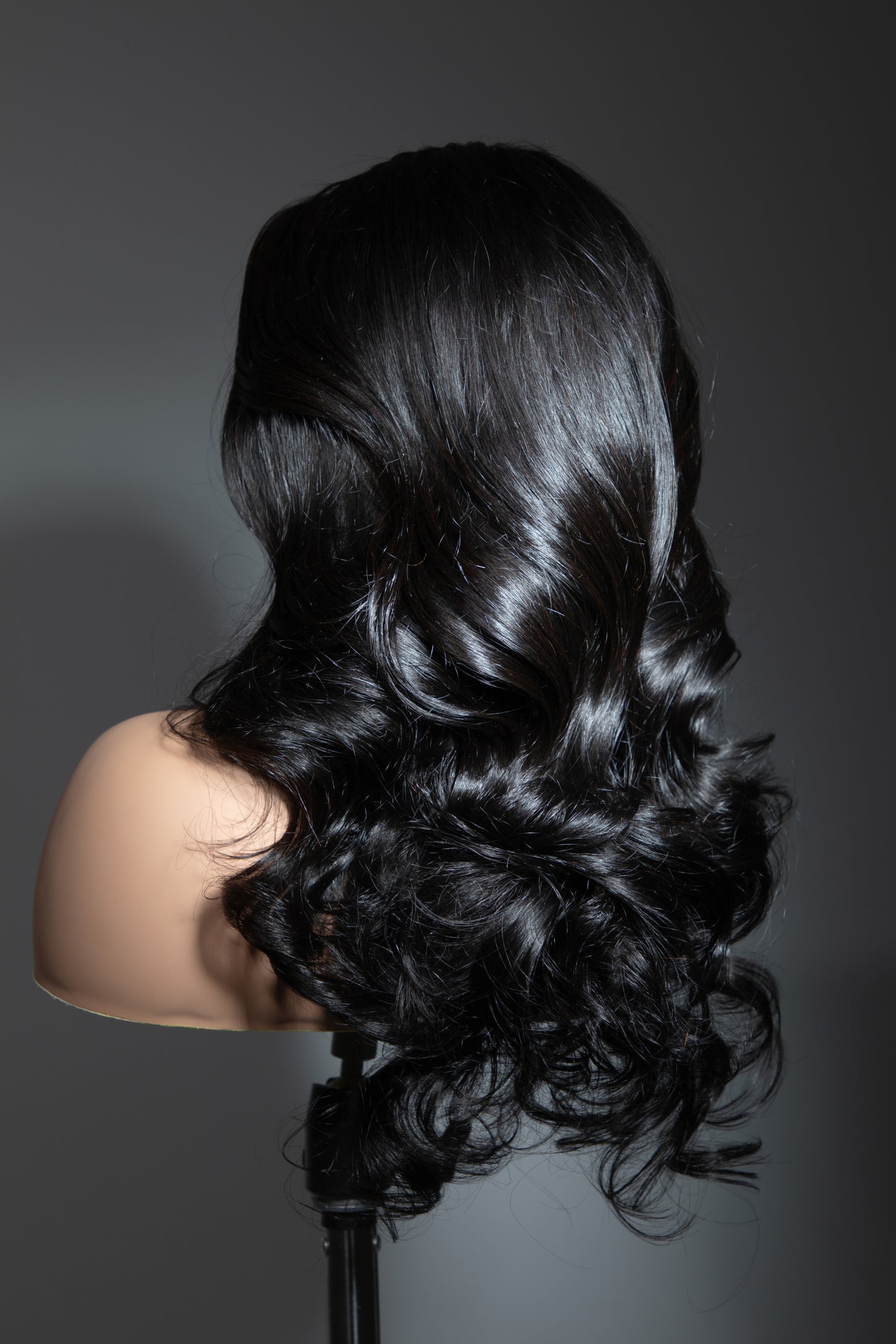 KBL Hair 5x5 Glueless wig Thai Raw hair HD lace closure wigs 200% density Loose wave wigs
