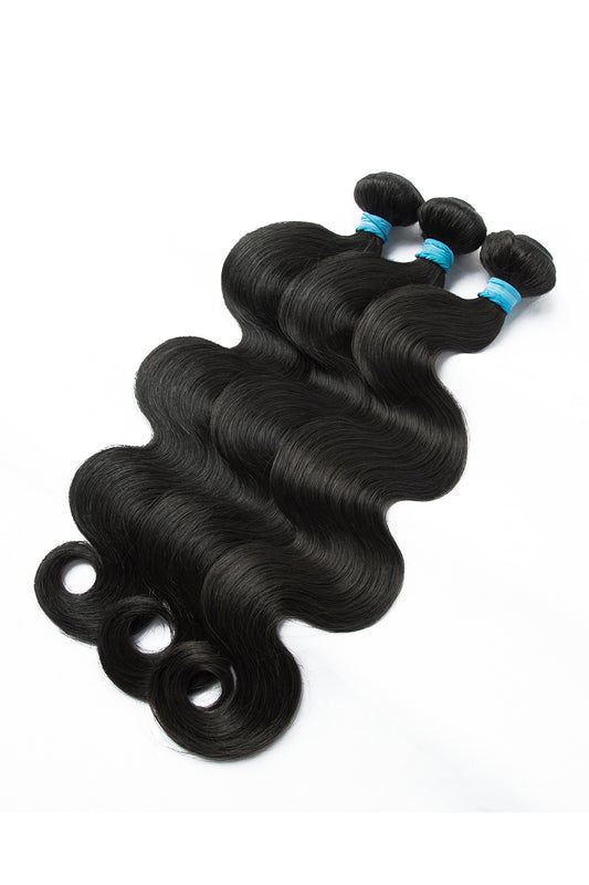 Blue Rubber band  Bundles-Body wave