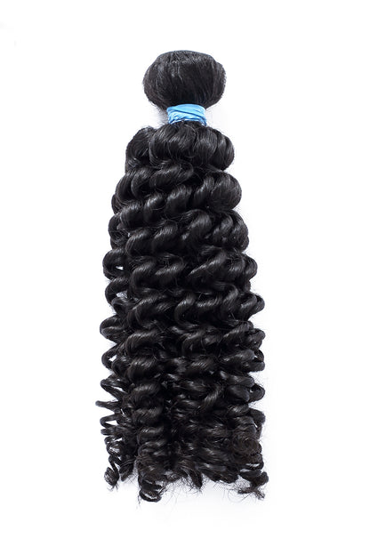 Blue Rubber band  Bundles-Curly