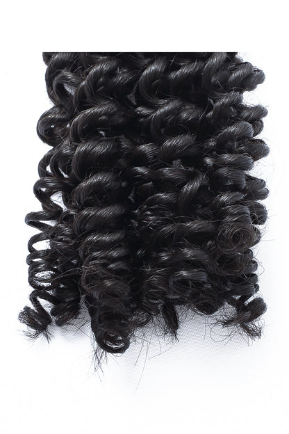 Blue Rubber band  Bundles-Curly
