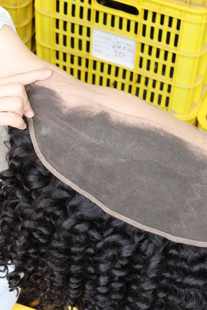 13x4 HD frontal-Deep wave