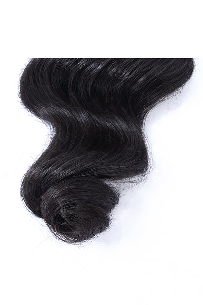 Blue Rubber band  Bundles-Loose wave