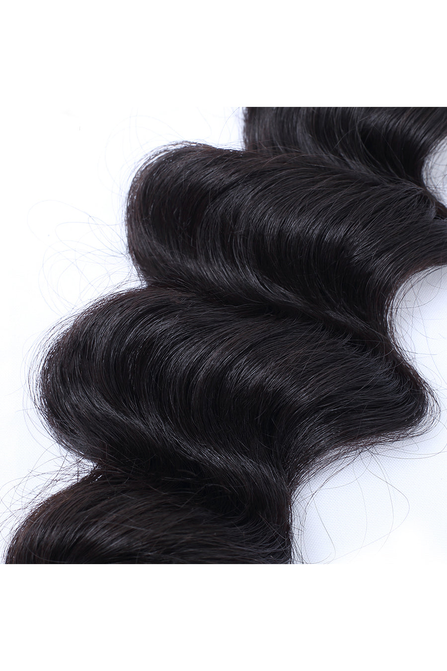 Blue Rubber band  Bundles-Loose wave