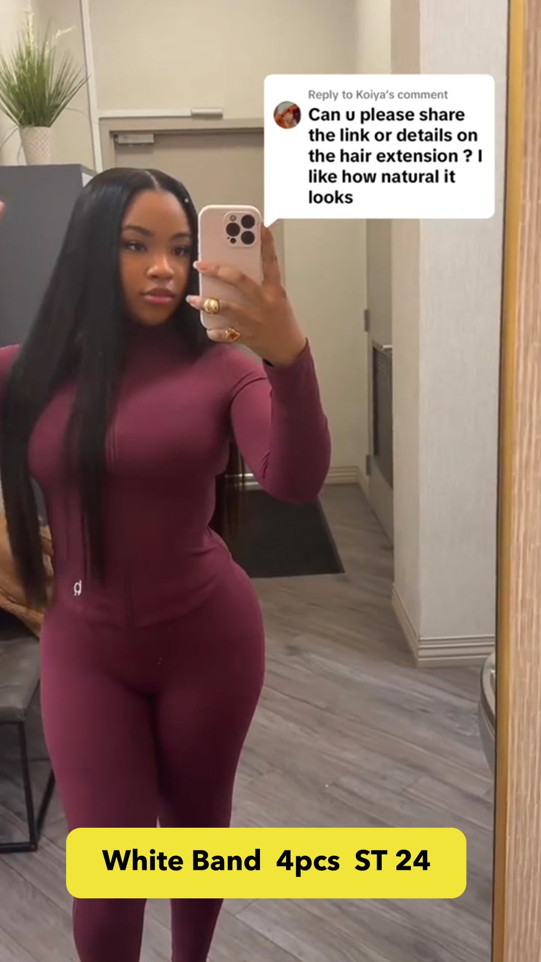 Kabeilu Top Brazilian Hair Collection – 4pcs 24 inch Straight 7A Mink Brazilian Celebrity Choice