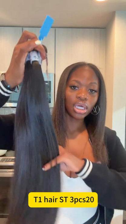 Kabeilu Top Brazilian Hair Collection – 3pcs 20 inch Straight 7A Mink Brazilian Celebrity Choice