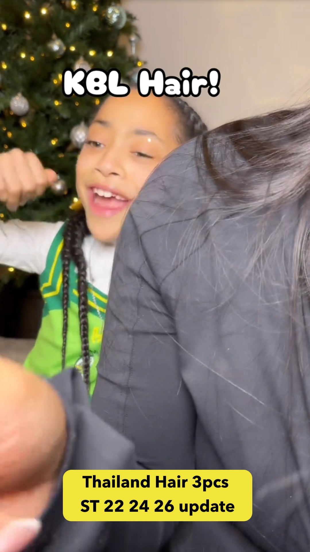 KBLHair Raw Thailand Hair 3pcs 22 24 26 inch Straight Bundle Deals – Premium Silky Bundles Loved by Customers