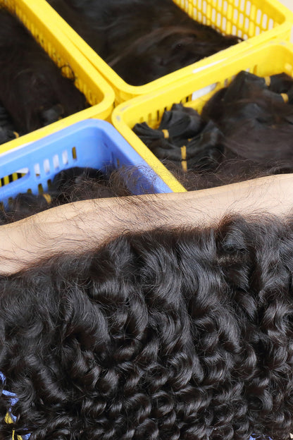 13x4 HD frontal-Deep wave