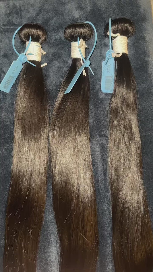 Kabeilu Top Brazilian Hair Collection – 3pcs Straight 7A Mink Brazilian Celebrity Choice