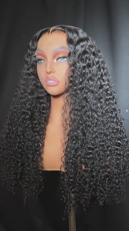 KBLhair Raw Thailand Hair Bundle Deals 3pcs  5x5 HD Lace Closure Wigs 200% density Burmese Wavy Wigs