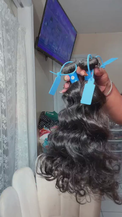 KBL Blue Band Raw Straight Hair 3pcs Bundle Deals