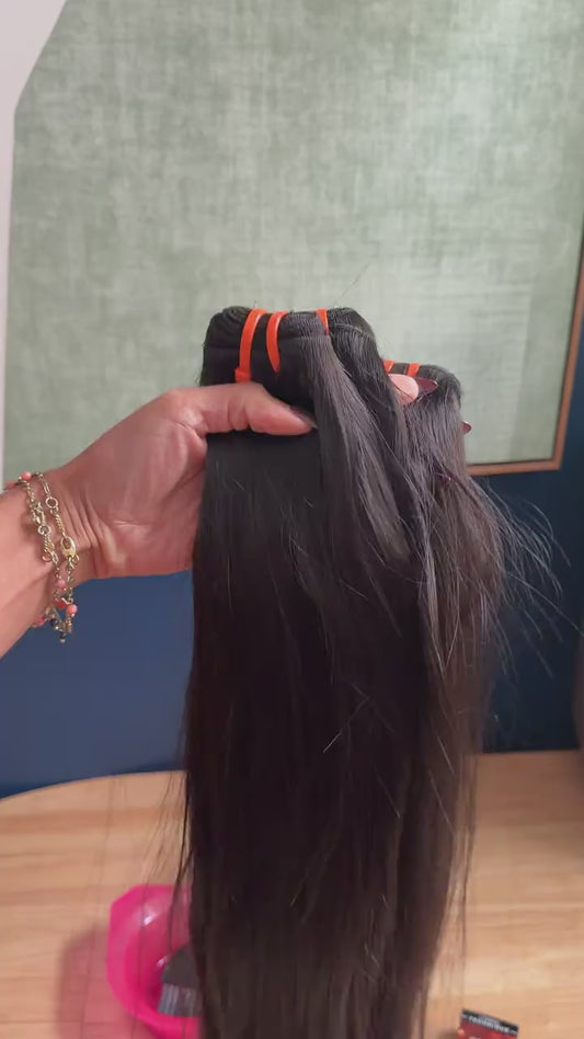 KBLHair Raw Thailand Hair 3pcs 16''18''20'' inch Straight Bundle Deals – Premium Silky Bundles Loved by Customers