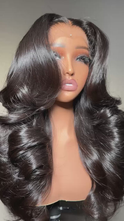 KBL Side Part Body Wave Lace Closure Wig Featuring Invisible HD Lace + Nano-Knot™ Lace Technology