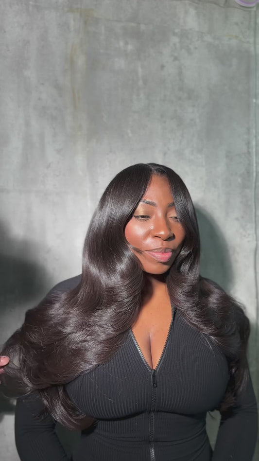 KBLhair x Jayedoesmyhair 24 Inch 6x6 HD Lace Closure Wigs 200% density Body Wave Wigs