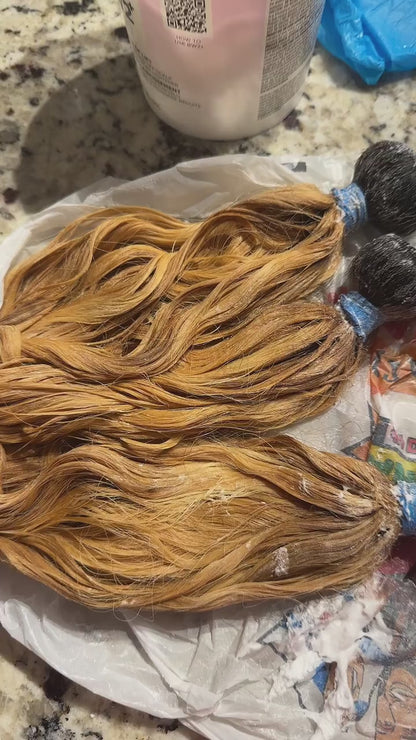 KBL Blue Band Raw Straight Hair 3pcs Bundle Deals