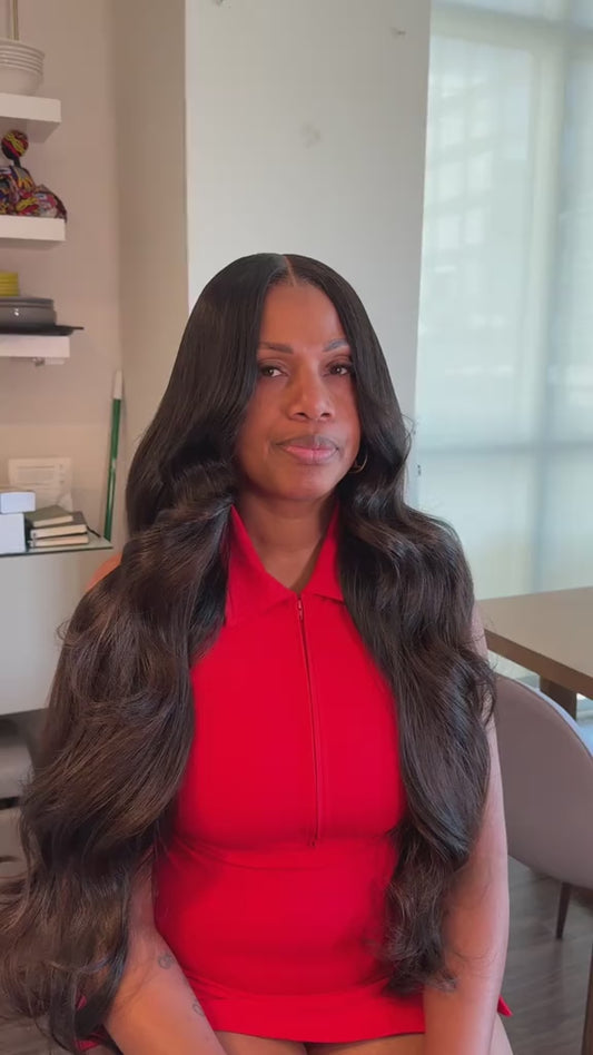 KBL Blue Band Raw Straight Hair 5pcs Bundle Deals