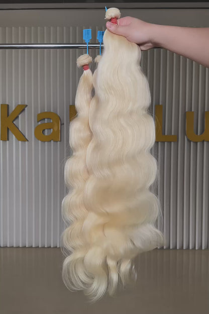 XR 613 Blonde Bundles-Straight&Body wave