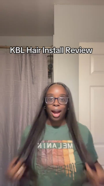 KBL Blue Band 100% Human Hair Bundles - 3pcs 16''18''20''inch Straight Bundle Deals