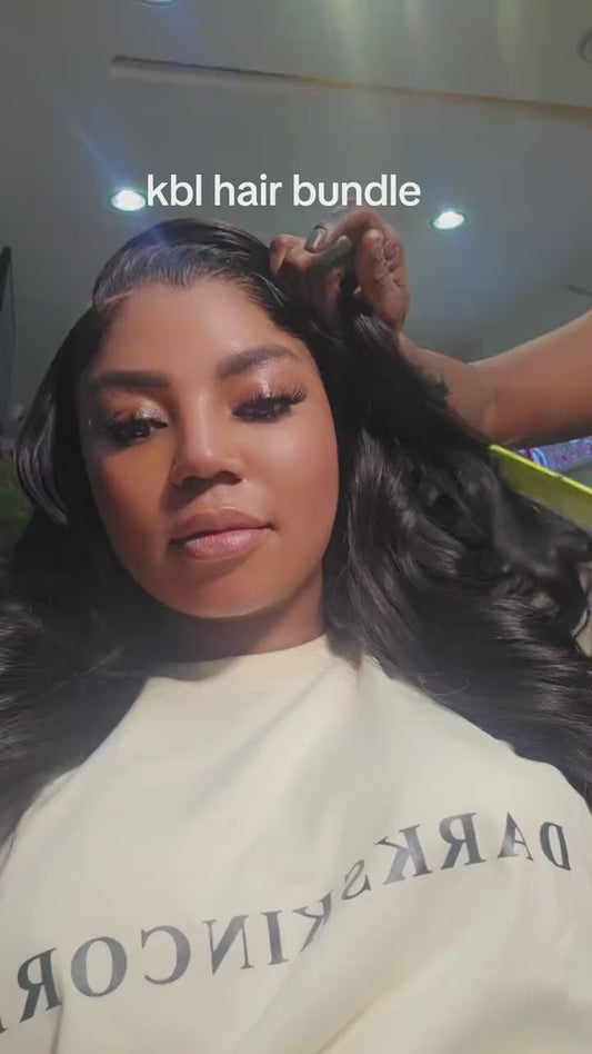 KBL Blue Band 100% Human Hair Bundles - 3pcs 22''26''30'' inch Body Wave Bundle Deals