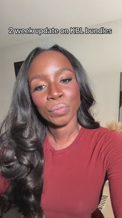 KBL Blue Band Raw Burmese Curly – Full, Natural &amp; Defined Curly Raw Hair 4pcs Bundle Deals